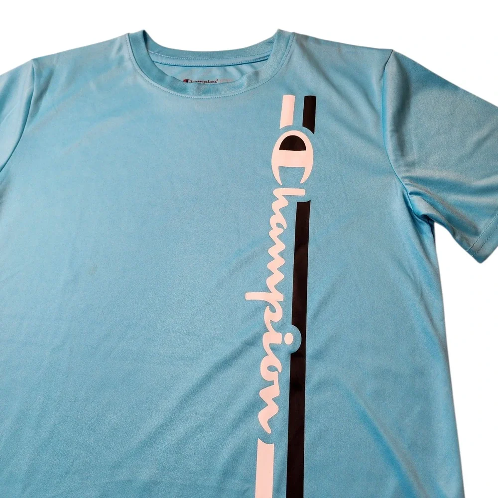 Champion‎ Boys Athletic T-Shirt Polyester Graphic Print Size XL